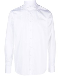 Chemise à manches longues blanche Tagliatore