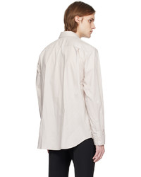 Chemise à manches longues blanche Acne Studios