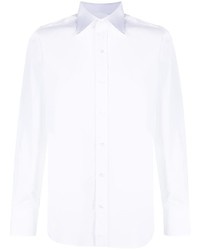 Chemise à manches longues blanche Tom Ford