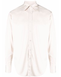 Chemise à manches longues blanche Tom Ford