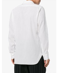 Chemise à manches longues blanche Ann Demeulemeester