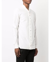 Chemise à manches longues blanche Rick Owens