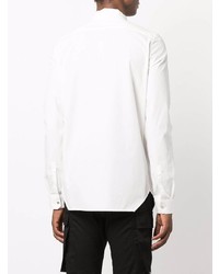 Chemise à manches longues blanche Rick Owens