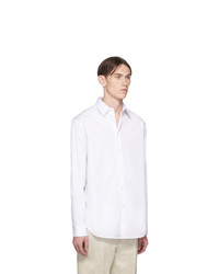 Chemise à manches longues blanche Jil Sander