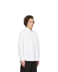 Chemise à manches longues blanche Jacquemus