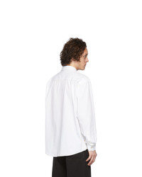 Chemise à manches longues blanche Jacquemus