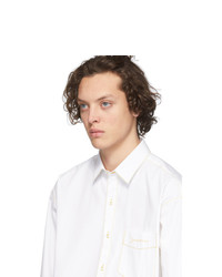 Chemise à manches longues blanche Jacquemus