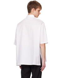 Chemise à manches longues blanche Jacquemus