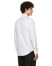 Chemise à manches longues blanche Alexander McQueen