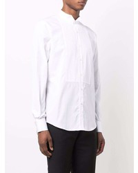 Chemise à manches longues blanche Lanvin