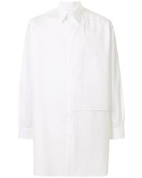 Chemise à manches longues blanche Yohji Yamamoto