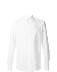 Chemise à manches longues blanche Yohji Yamamoto