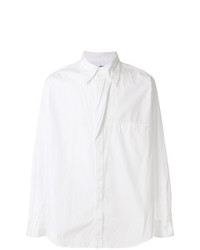 Chemise à manches longues blanche Yohji Yamamoto