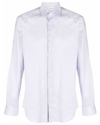 Chemise à manches longues blanche Z Zegna