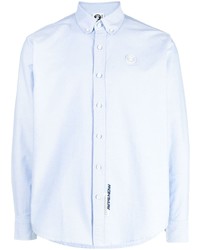 Chemise à manches longues bleu clair AAPE BY A BATHING APE