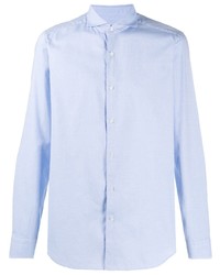 Chemise à manches longues bleu clair Al Duca D’Aosta 1902