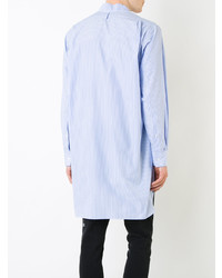 Chemise à manches longues bleu clair Loewe