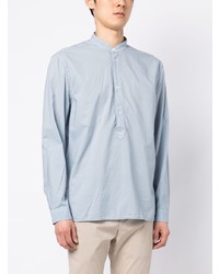 Chemise à manches longues bleu clair Dondup