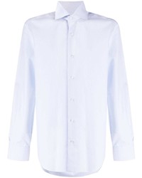 Chemise à manches longues bleu clair Barba