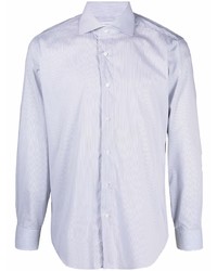 Chemise à manches longues bleu clair Barba