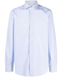 Chemise à manches longues bleu clair Barba