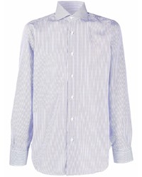 Chemise à manches longues bleu clair Barba