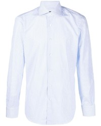 Chemise à manches longues bleu clair Barba