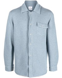 Chemise à manches longues bleu clair Barrie