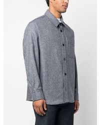 Chemise à manches longues bleu clair A.P.C.