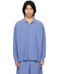 Chemise à manches longues bleu clair Birrot