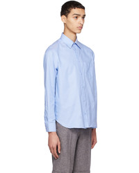 Chemise à manches longues bleu clair Gucci