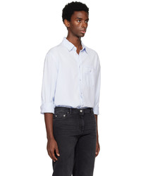 Chemise à manches longues bleu clair Filippa K