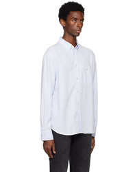 Chemise à manches longues bleu clair Filippa K