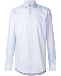 Chemise à manches longues bleu clair BOSS HUGO BOSS