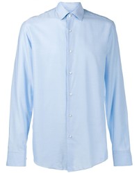 Chemise à manches longues bleu clair BOSS HUGO BOSS