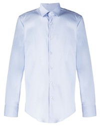 Chemise à manches longues bleu clair BOSS HUGO BOSS