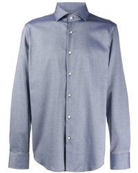 Chemise à manches longues bleu clair BOSS HUGO BOSS