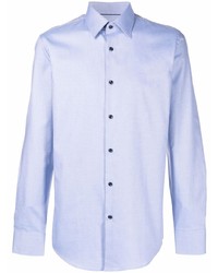 Chemise à manches longues bleu clair BOSS HUGO BOSS