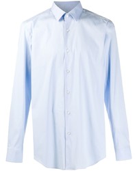 Chemise à manches longues bleu clair BOSS