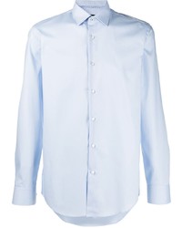 Chemise à manches longues bleu clair BOSS