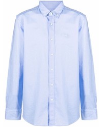 Chemise à manches longues bleu clair BOSS