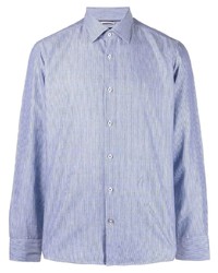 Chemise à manches longues bleu clair BOSS