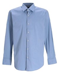 Chemise à manches longues bleu clair BOSS