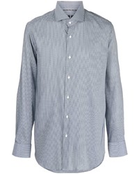 Chemise à manches longues bleu clair BOSS