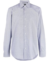 Chemise à manches longues bleu clair BOSS