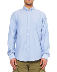 Chemise à manches longues bleu clair J.Crew