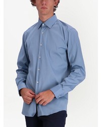 Chemise à manches longues bleu clair BOSS