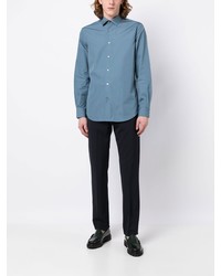 Chemise à manches longues bleu clair Paul Smith