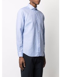 Chemise à manches longues bleu clair Xacus