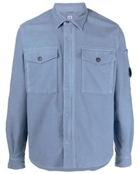 Chemise à manches longues bleu clair C.P. Company